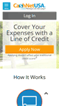 Mobile Screenshot of cashnetusaonline.com